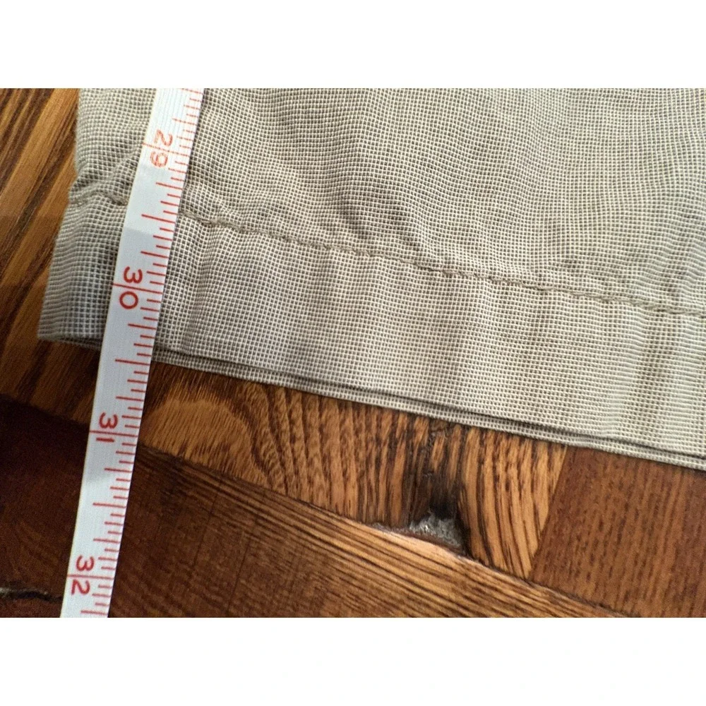 Banana Republic Kentfield Mens  Chino Pants 32x30.5 Tan Patterned